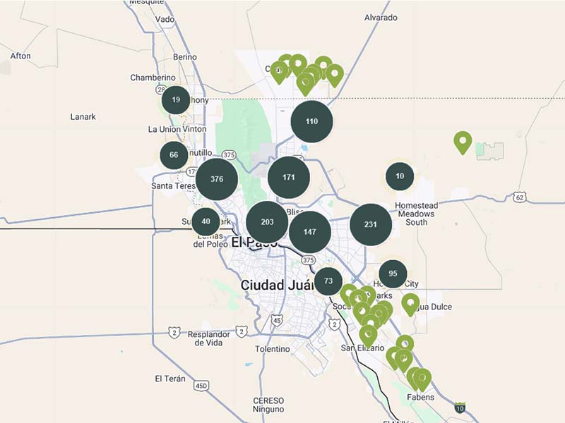 Service Area Map