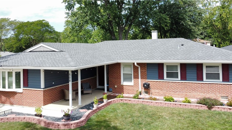 Gutters, Roofing Project in Elk Grove Village, IL by C&N Construction