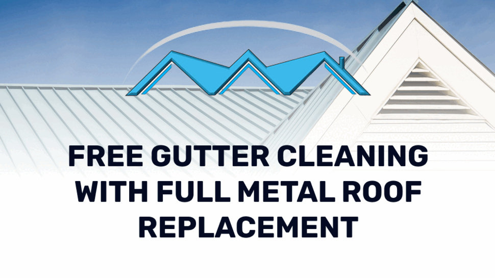 Metal Roof Replacement With Free Gutter Cleaning in Jacksonville