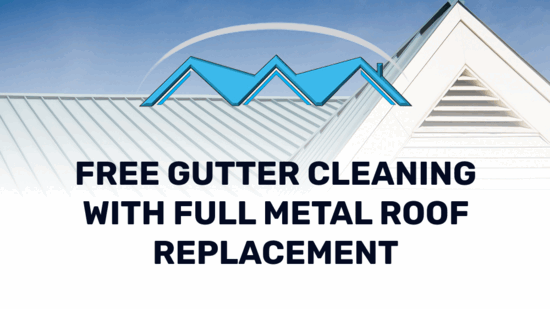 Metal Roof Replacement With Free Gutter Cleaning in Jacksonville
