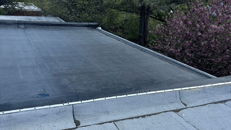 Gutters, Roofing Project in Claymont, Delaware by Tycos Roofing And Siding Inc