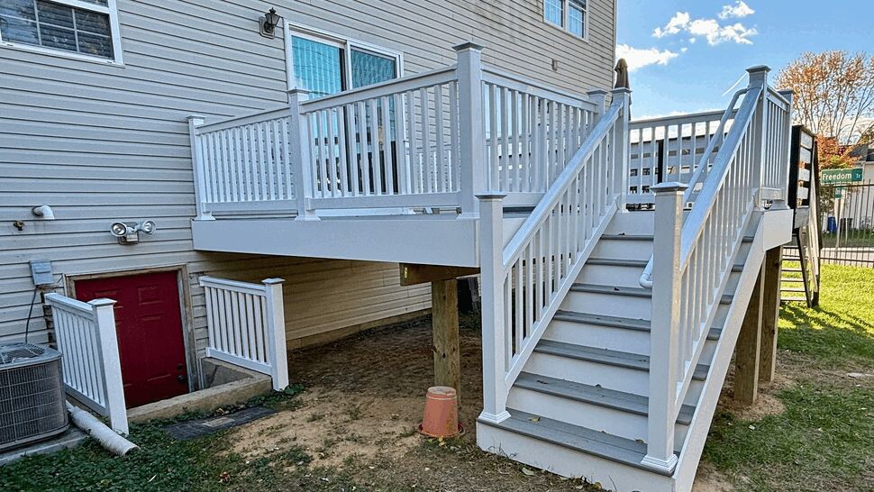 Decks, Doors Project in New Castle, Delaware by Tycos Roofing And Siding Inc
