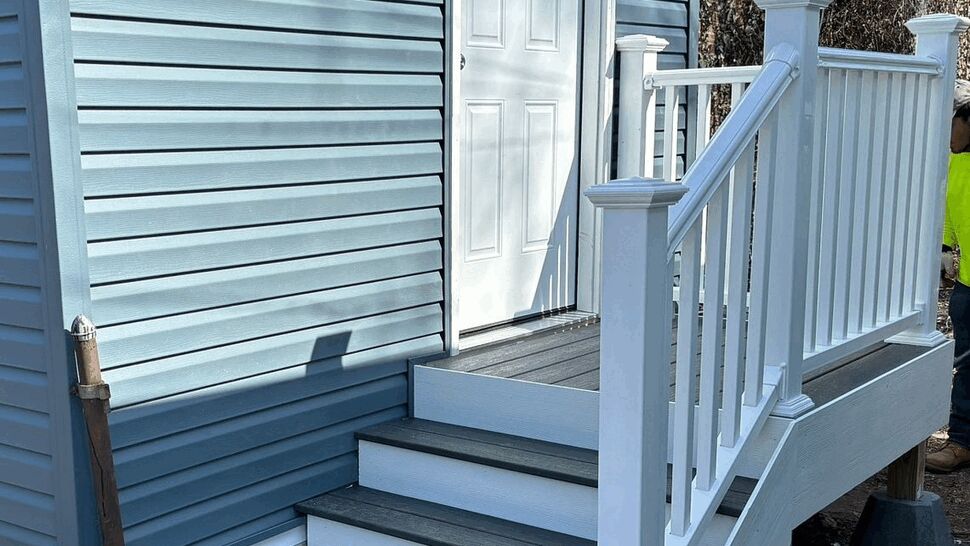 Decks, Doors Project in Chester, Pennsylvania by Tycos Roofing And Siding Inc