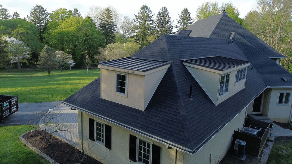 Roofing Project in Chadds Ford, Pennsylvania by Tycos Roofing And Siding Inc