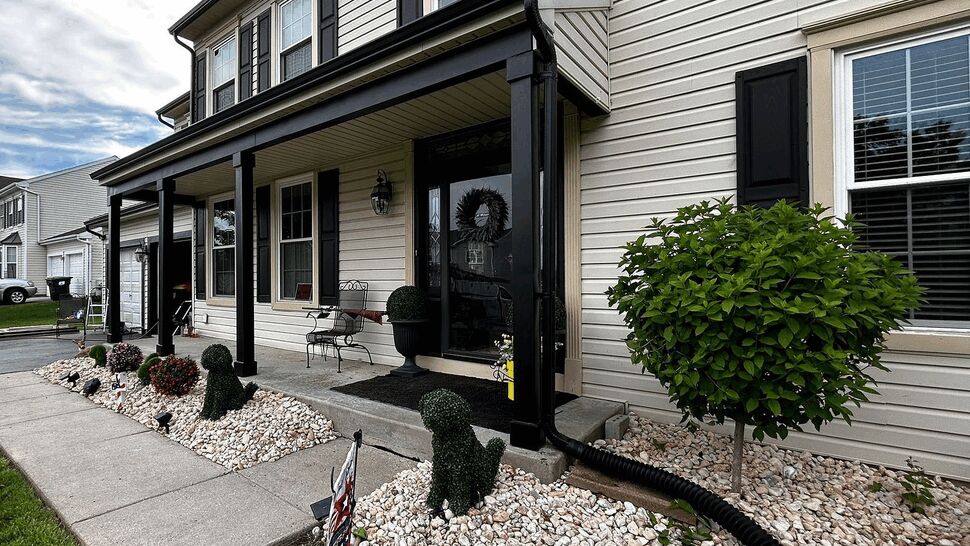 Gutters Project in New Castle, Delaware by Tycos Roofing And Siding Inc
