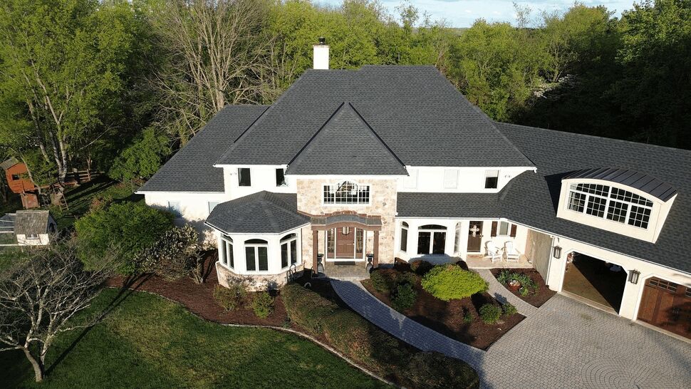 Roofing Project in Chadds Ford, Pennsylvania by Tycos Roofing And Siding Inc