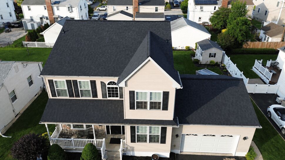 Roofing Project in Folsom, Pennsylvania by Tycos Roofing And Siding Inc