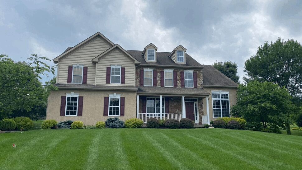 Roofing Project in Downingtown, Pennsylvania by Tycos Roofing And Siding Inc