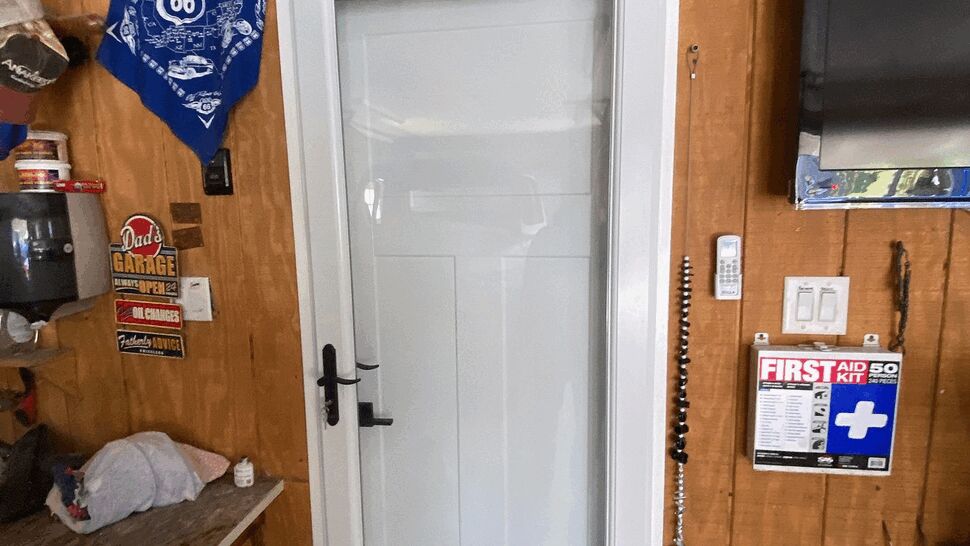 Doors Project in Lincoln University, Pennsylvania by Tycos Roofing And Siding Inc