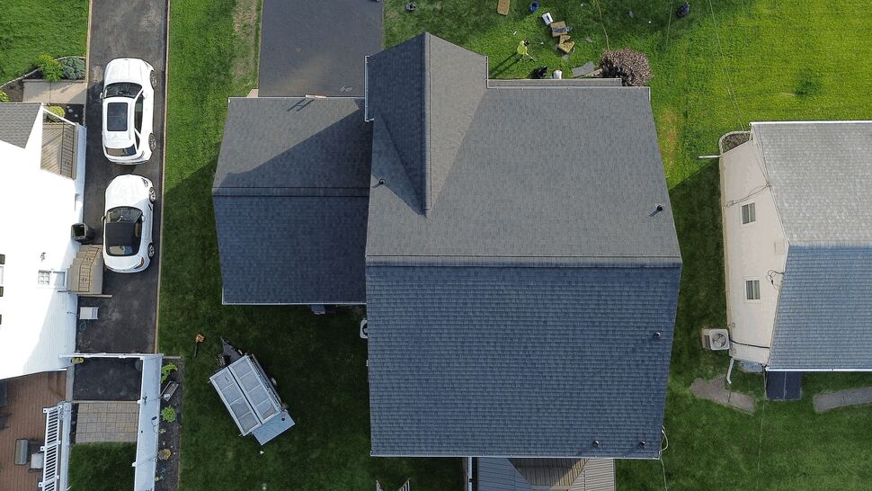 Roofing Project in Folsom, Pennsylvania by Tycos Roofing And Siding Inc