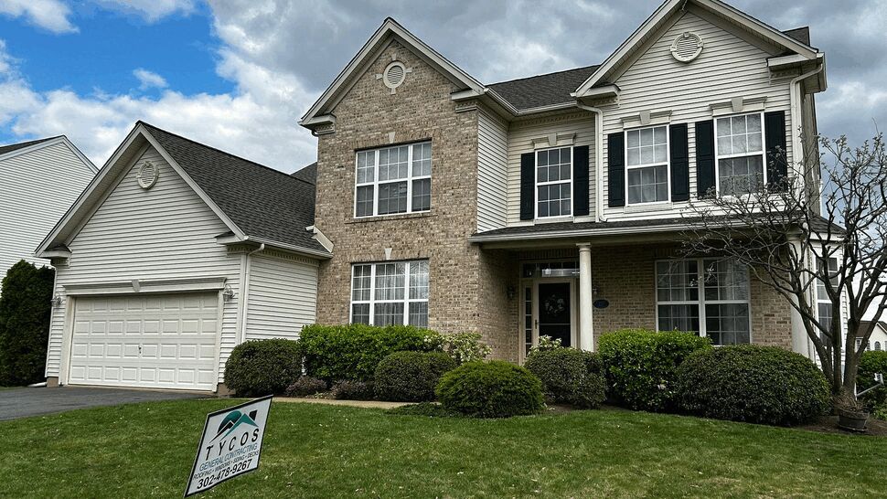 Roofing Project in Middletown, DE by Tycos Roofing And Siding Inc