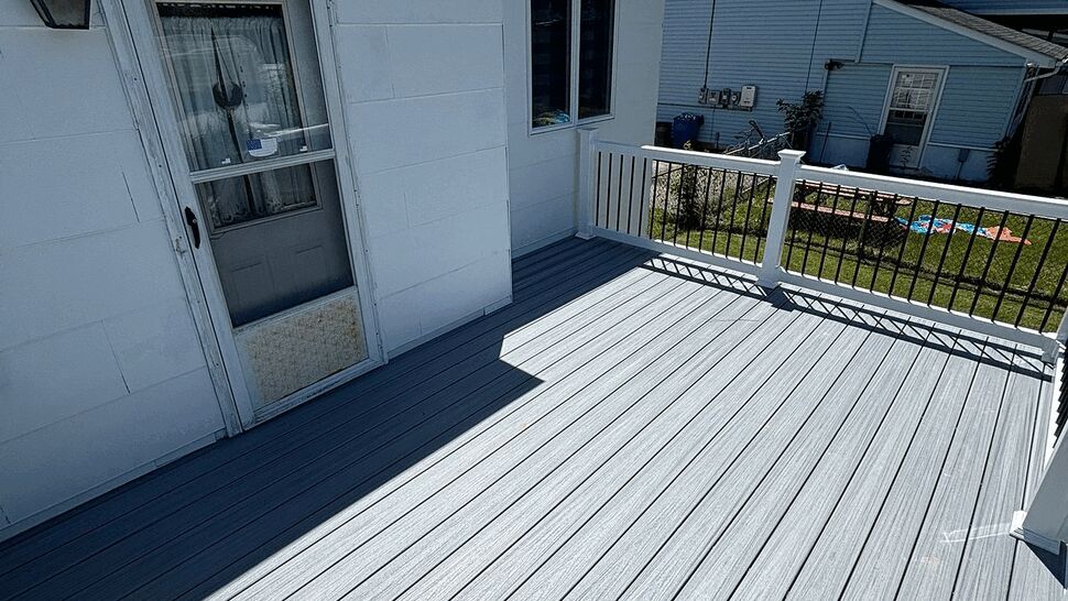 Decks Project in Pennsville, New Jersey by Tycos Roofing And Siding Inc
