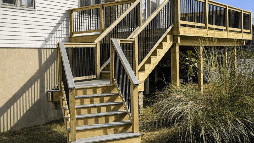 Wilmington, Delaware Decks Project Decks Project in Wilmington, Delaware by Tycos Roofing And Siding Inc