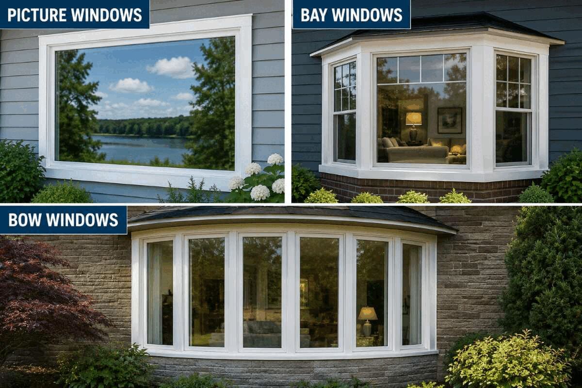 Improve the View from Your South Central PA Home with the Right Window Styles