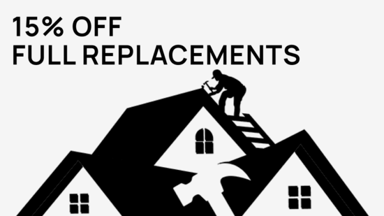 15% Off Full Replacement Projects