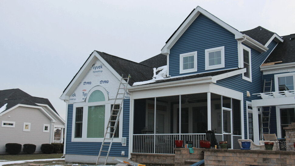 Siding Project in Lewes, DE by Top Roofing & Siding