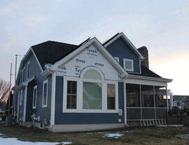Siding Project in Lewes, DE by Top Roofing & Siding