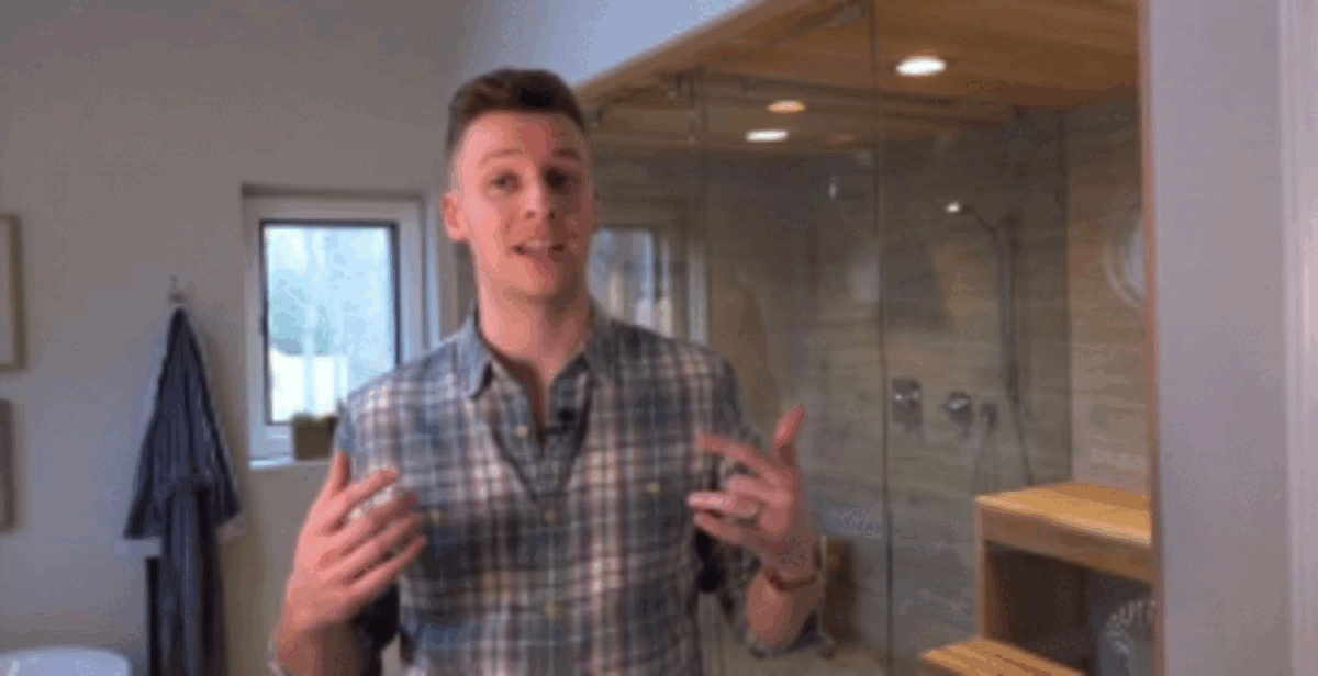 The Blue Ribbon Bathroom