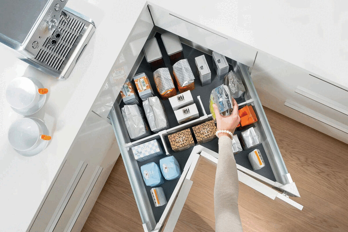 Maximize Corner Storage in Your Kitchen