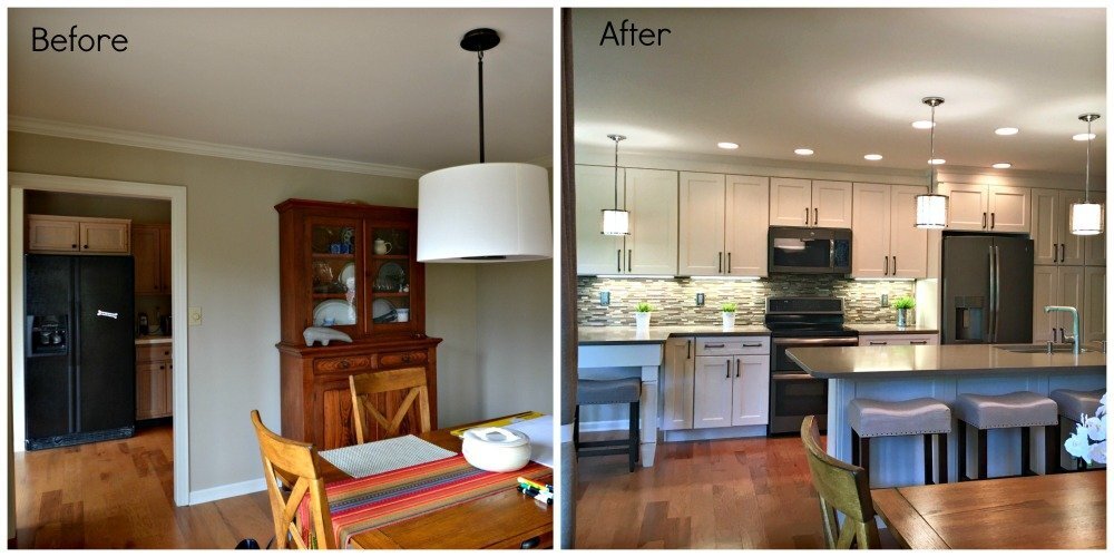 two rooms and a kitchen