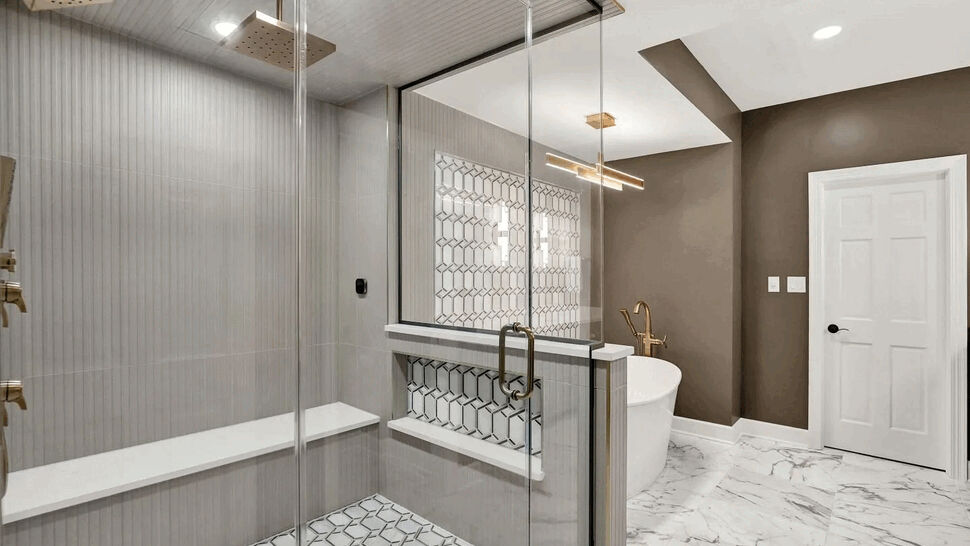 Bathroom Remodeling, Cabinetry, Flooring Project in Indianapolis, Indiana by ACo Flooring, Cabinets, Kitchens & Baths