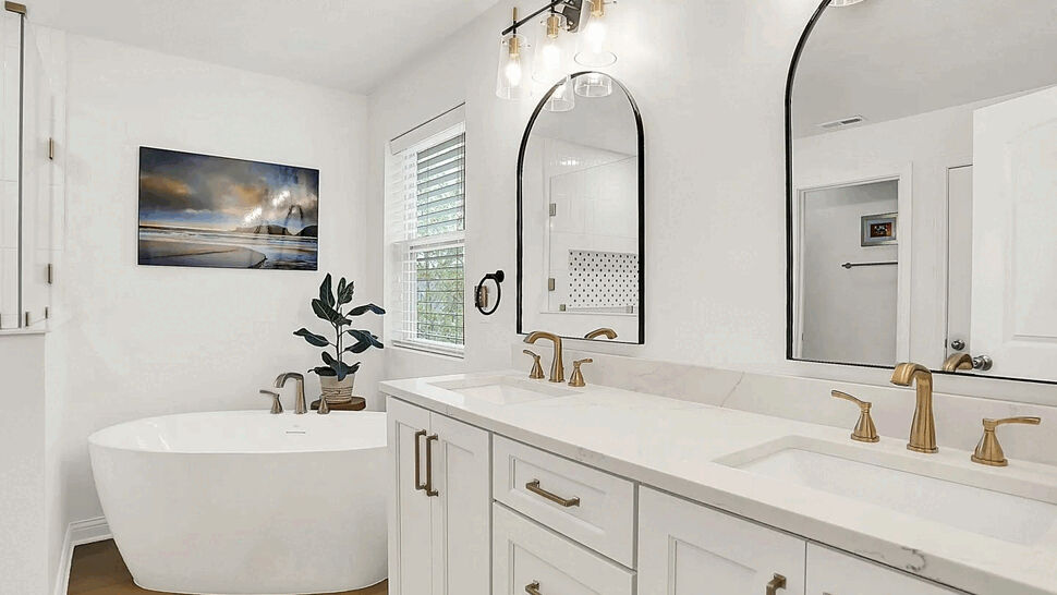 Bathroom Remodeling, Flooring Project in Indianapolis, Indiana by ACo Flooring, Cabinets, Kitchens & Baths