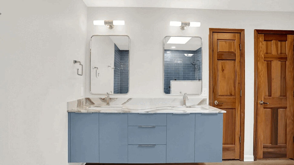 Bathroom Remodeling, Cabinetry Project in Vincennes, Indiana by ACo Flooring, Cabinets, Kitchens & Baths