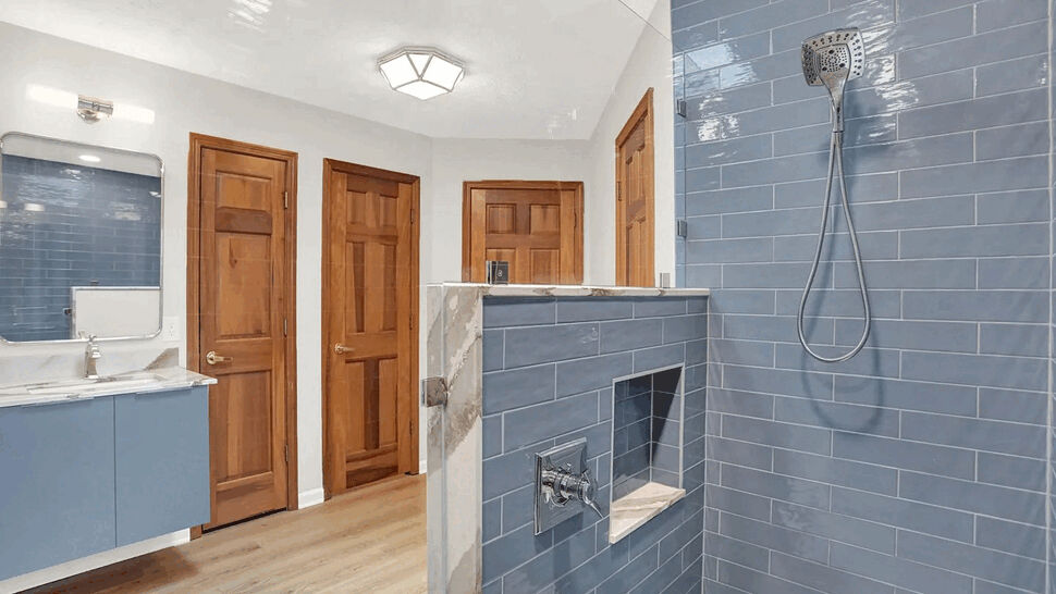 Bathroom Remodeling, Cabinetry Project in Vincennes, Indiana by ACo Flooring, Cabinets, Kitchens & Baths