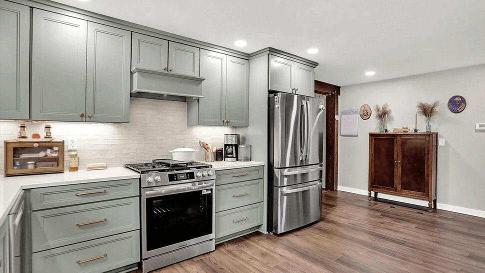 Cabinetry, Flooring, Kitchen Remodeling Project in Greenfield, Indiana by ACo Flooring, Cabinets, Kitchens & Baths