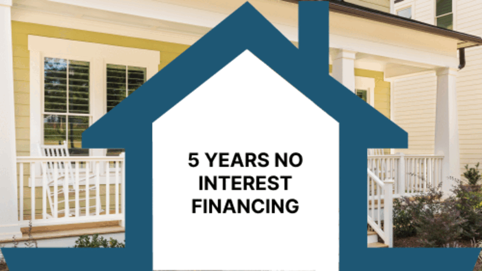 Upgrade Now. Pay Over Time with 5 Years No Interest.