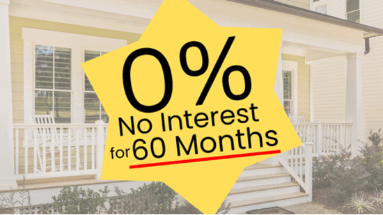 Upgrade Now. Pay Over Time with 5 Years No Interest.