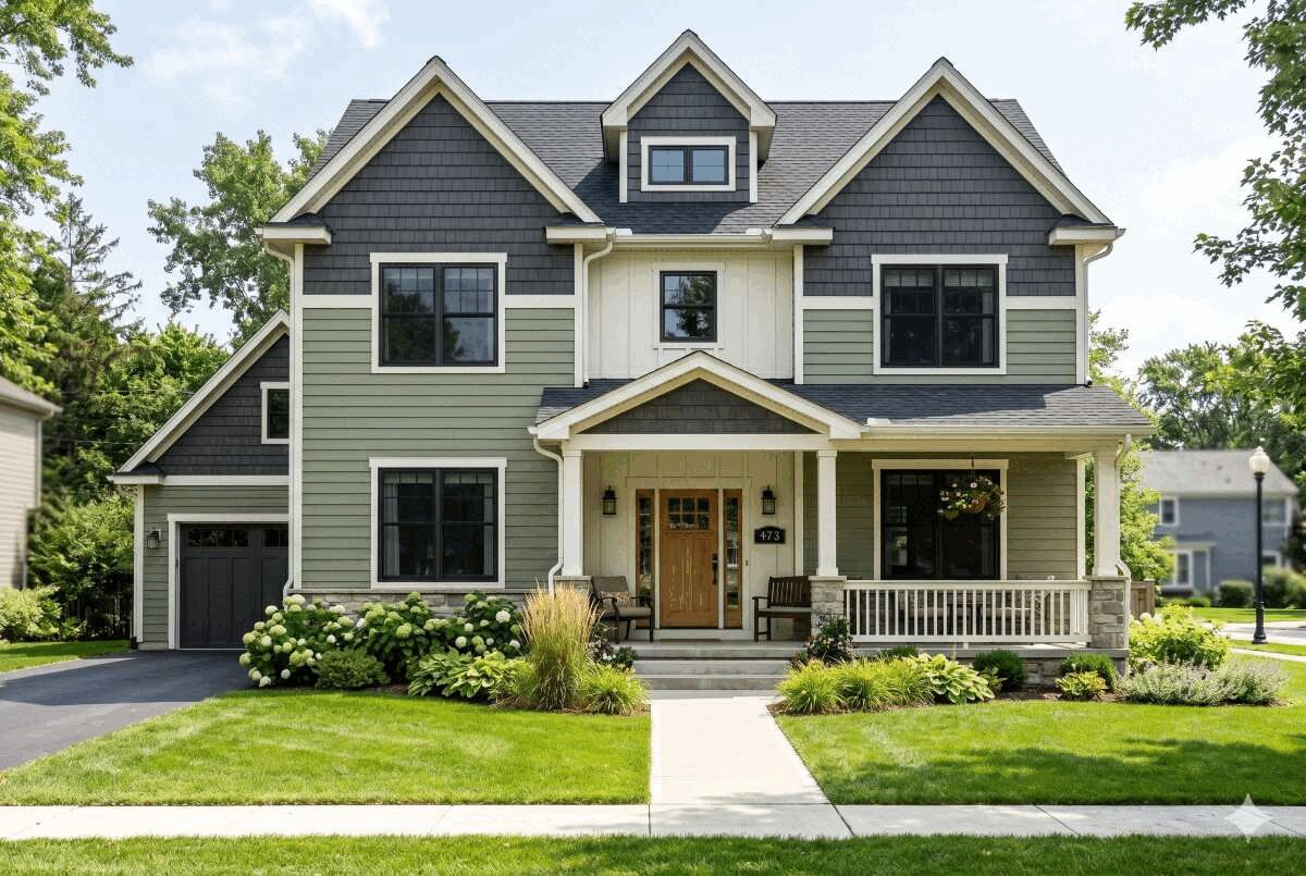 Ways to Combine Different Types of Home Siding to Make Your Home Fabulous