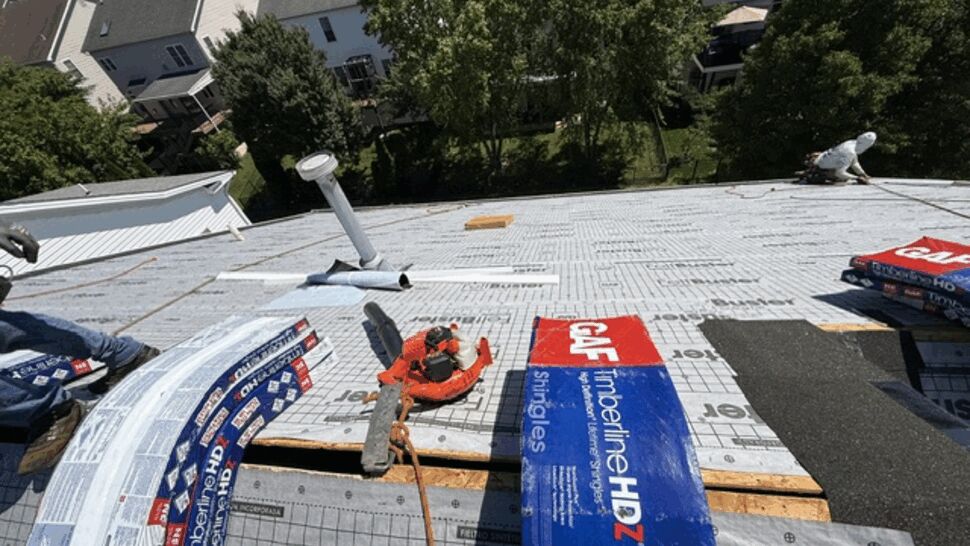 Roofing Project in Fallston, Maryland by Atlas Exteriors