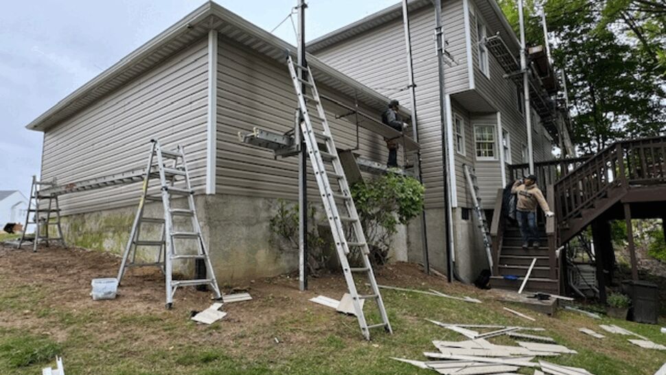 Siding Project in Forest Hill, Maryland by Atlas Exteriors