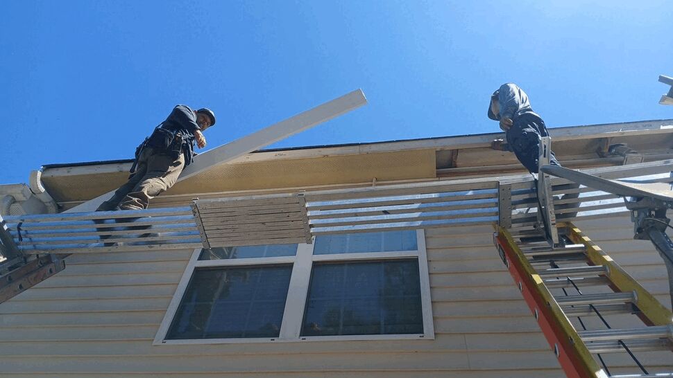 Gutters, Multifamily Project in Charlotte, North Carolina by Mitten & Company
