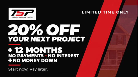 Take advantage of our exciting new special project discount!