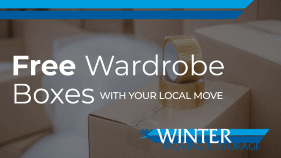 Free Wardrobe Boxes with Your Local Move
