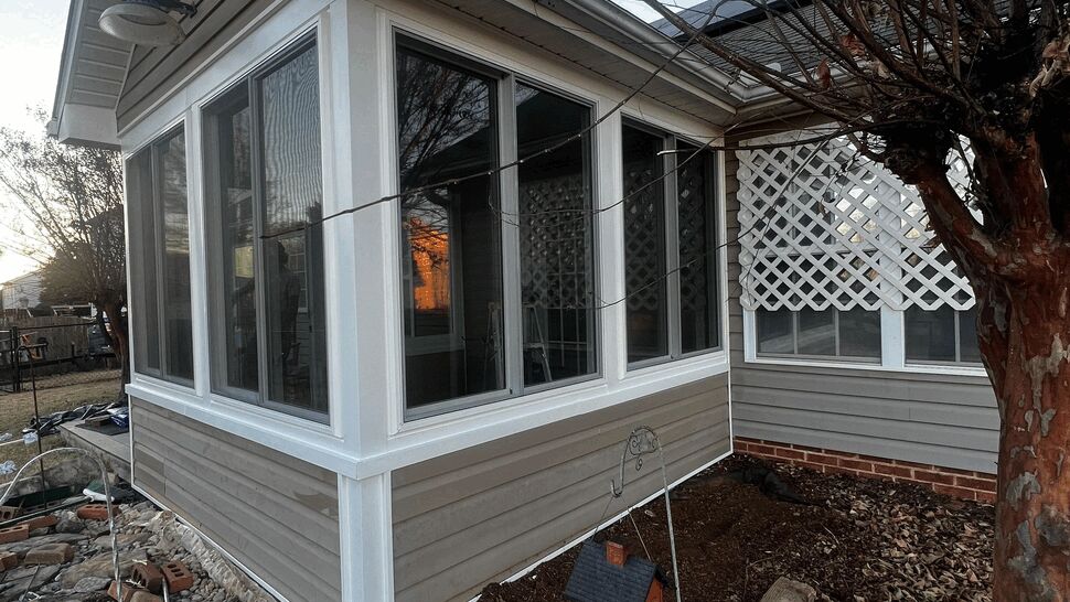 Sunroom Enclosures Project in Greer, South Carolina by Palmetto Home