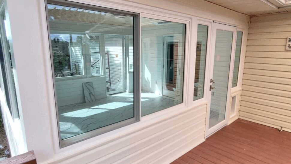 Patio Enclosures Project in Horse Shoe, North Carolina by Palmetto Home