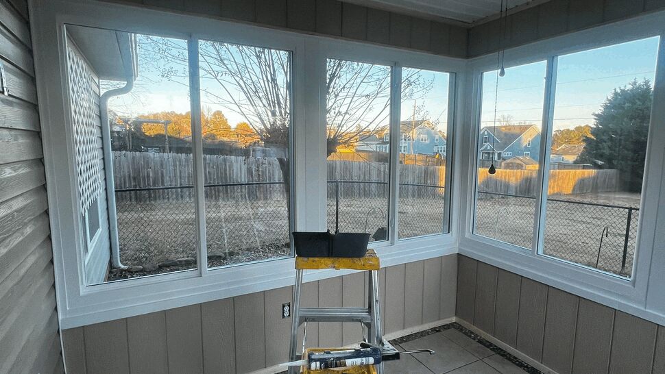 Sunroom Enclosures Project in Greer, South Carolina by Palmetto Home