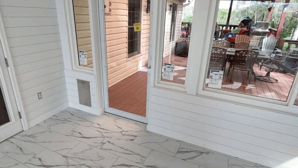 Patio Enclosures Project in Horse Shoe, North Carolina by Palmetto Home
