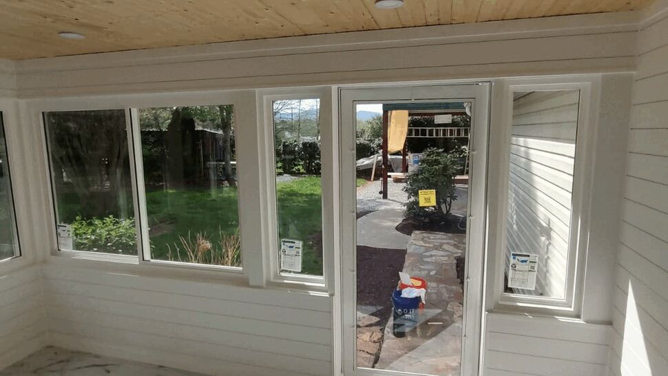 Patio Enclosures Project in Horse Shoe, North Carolina by Palmetto Home