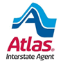Blue stylized 'A' logo with Atlas Interstate Agent text