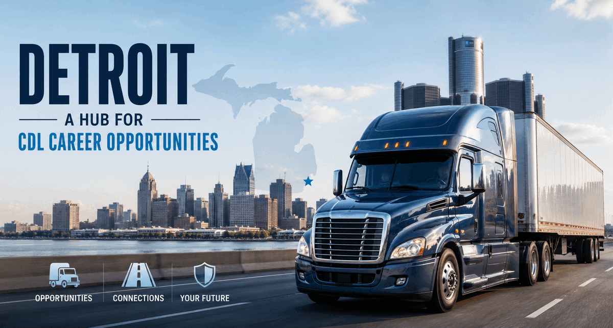 Detroit: One of the Midwest's Best Cities to Start a CDL Career