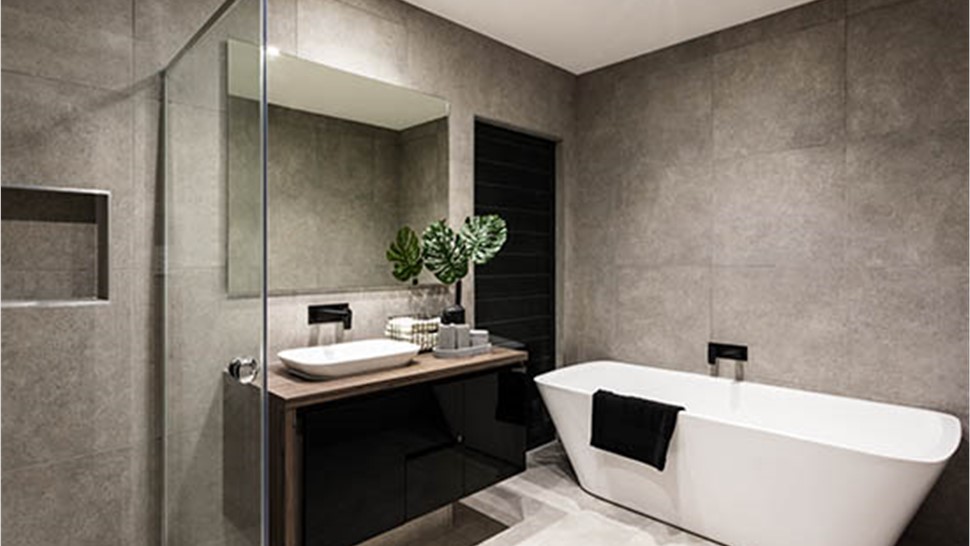 Sleek Modern Bathroom Remodel