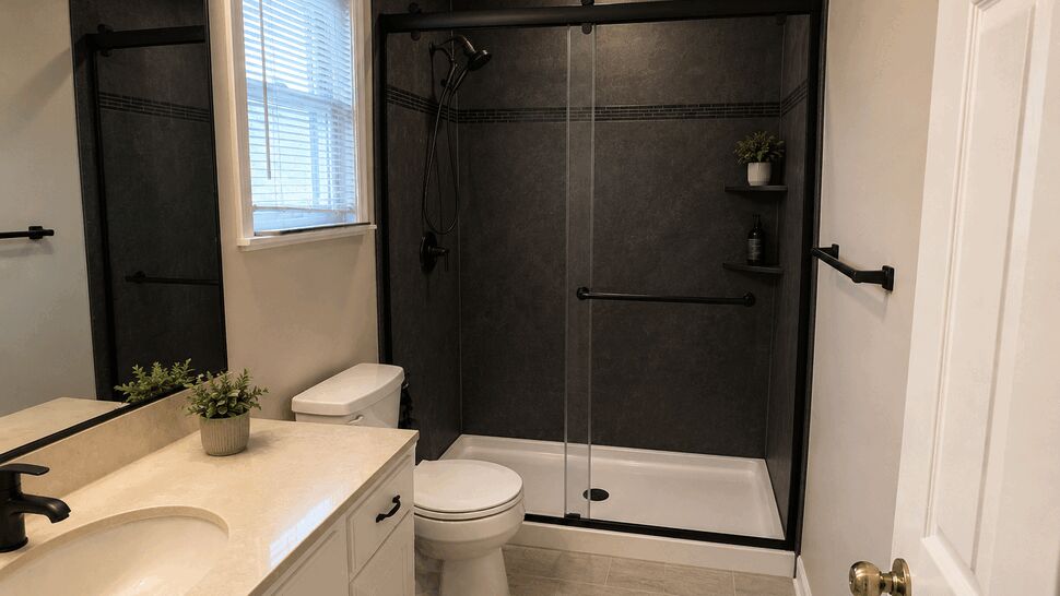Bath Conversion, Bathroom Remodel Project in ,  by Supreme Baths