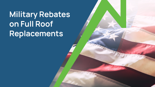 Military Rebates on Premium Roof Replacements