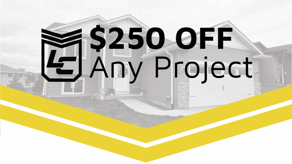 $250 Off any project
