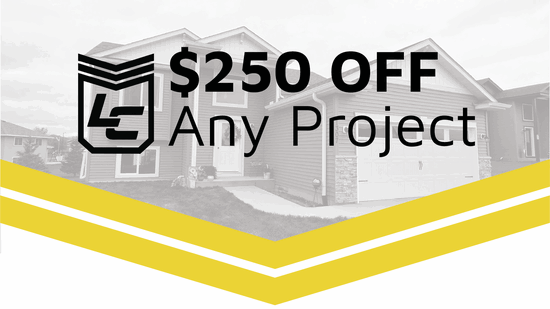 $250 Off any project