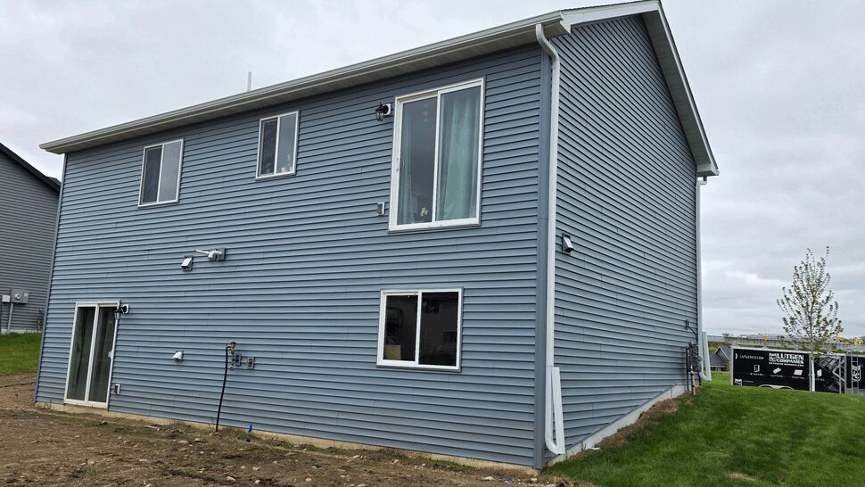 Gutters Project in St Joseph, Minnesota by Lutgen Companies